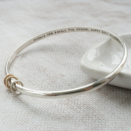 Personalised message bracelet